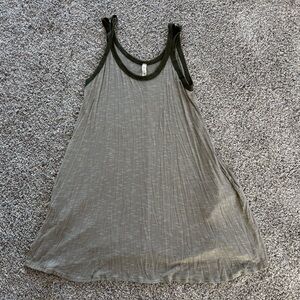 Women's Olive Green Tank Top